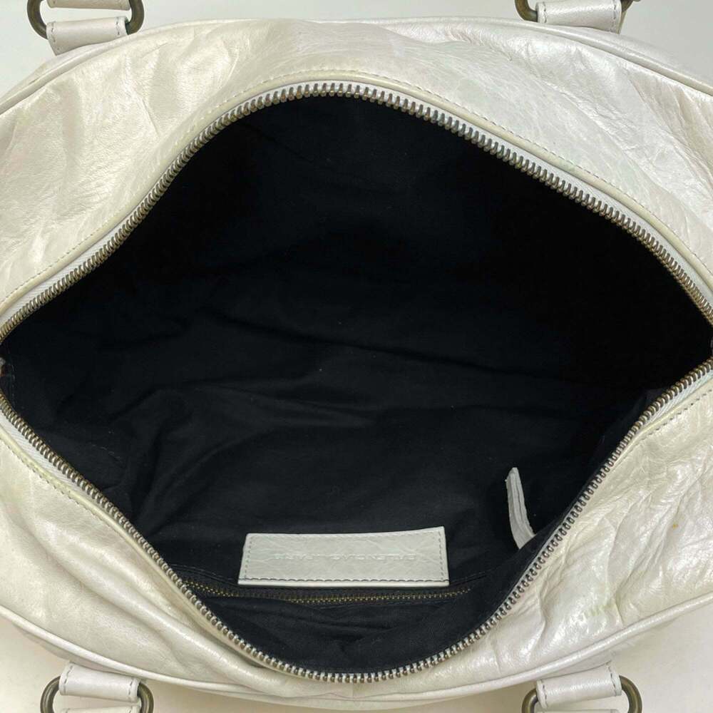 Balenciaga The Box Handbag, 2-Way Shoulder Bag/Handbag, Leather, White, 14569... - Picture 10 of 11